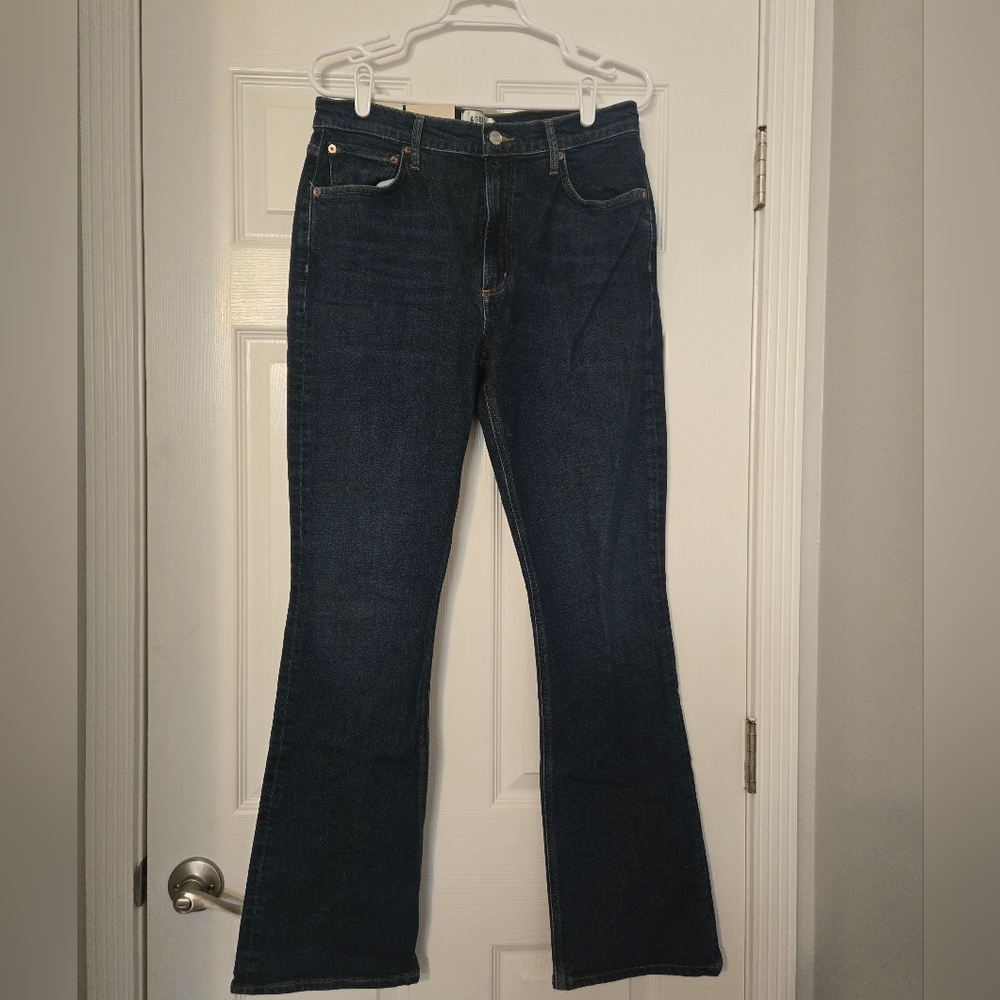 Agolde Nico High Rise Slim Boot Jeans